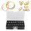 Ring Sizer Tool,Ring Gauges Finger Sizer Measuring Ring Tool 33 Pcs Ring Sizer Measuring Tool Stainless Steel Ring Sizer 4
