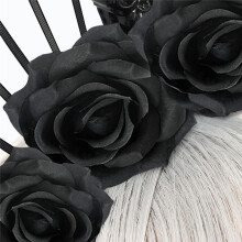 Halloween Skull Headband Cosplay Dress Accessories Goth Queen Hair Accessories Party