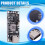 5Pcs Type-C 3.7V 3S Lithium Battery Charging Boost Module Support QC Fast Charging with Balanced Charge LED Indicator 2