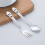 Cake Coffee Spoon, Teaspoon Dessert Coffee Stirring Spoon, Children'S Milk Fork Spoon 5