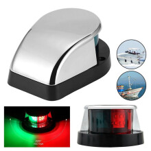 Luce di Navigazione per Barche A LED Rosso Verde 12V Lampada di Segnalazione per Vela Impermeabile Luci di Avvertimento per Yacht Marini Accessori per