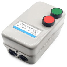 Partida de Motor Elétrico Magnético, Partida de Motor de Interruptor Magnético Trifásico ou Monofásico de 220V 4KW 5.5HP.