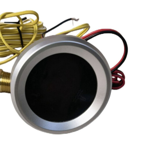 52 mm Watertemperatuurmeter Auto Digitale Meter LED-Display met Temperatuursensor Alarmfunctie 2