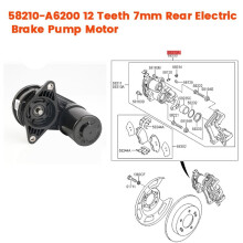 58210-A6200 12 Teeth 7mm Rear Electric Brake Pump Motor for I30 Ceed 2012-2018 Distribution Pump Actuator