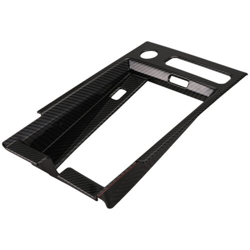 Car Console Gear Shift Panel Trim Cover Sticker for  EV9 2023 2024 Wireless Charging Trim Frame
