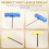 S2 Hex Screwdriver Tool Kit with T-Shaped Handle   Universal Repair Tool Hex Screwdriver for 3D Printer 6
