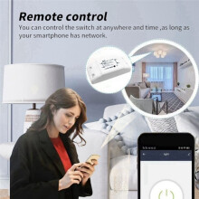 Inteligentny Przełącznik Tuya Inteligentny Domowy Przełącznik Wi-Fi Telefon Komórkowy Bezprzewodowy Rozrządu Przełącznik Bezprzewodowy