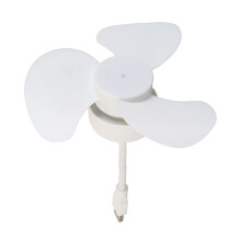 USB-Ventilator DC5V Deckenventilator 360-Grad-Einstellung Geräuscharmer Elektrischer Ventilator Innenkühlventilator für Notebook