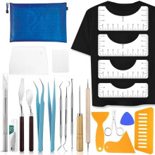 Vinyl Weeding Tools Set Scrapbook DIY Silhouette Relief Carving Tool Kit for Silhouette Crafts Hand Tool