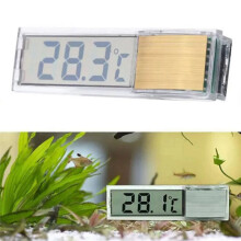 Aquarium Thermometer Electronic Digital Fish Tank Temperature Measurement Fish Tank Temp Meter Aquarium Accessories B