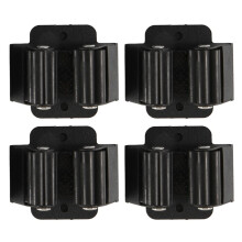 4pcs Magnetic Mop Broom Holder Strong Broom Mop Holder Wall Mounted Suitable for Garage Kitchen Laundry Workshop