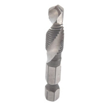 M8X1.25mm High-Speed Steel 4341 Titanium Plated Composite Tap Drill and Tap Integrated Machine Tap Open and Chamfer Tool