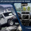Car Front Navigation GPS Panel Decorative Cover Frame Trim for  Renegade 2018-2023 Interior Accessories Silver 4