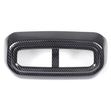 For   2023 2024 ABS Carbon Fiber Car Rear Air Vent Outlet Frame Cover Trim Sticker Accessories