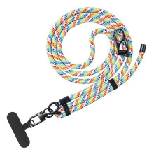 Portacellulare A Tracolla con Cinturino da Collo, Anti-Smarrimento, Anti-Caduta, Custodia per Cellulare, Cinturino Multicolore