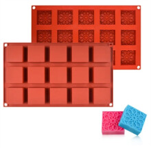 Silicone Mousse Cake Mold Tart Baking Molds Cake Decoration Mold Sweet Mousse Mold,Square