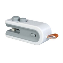 2 in 1 Zakken Sealer USB Oplaadbare Chip Zakken Sealer Heat Seal Draagbare Handheld Vacuüm Voedsel Sealer Zak Wit