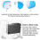 VT01 60 Minute Visual Timer Silent Countdown  Manager Drop-Proof Alarm Clock DIY Timer for Students Learning Tool 2