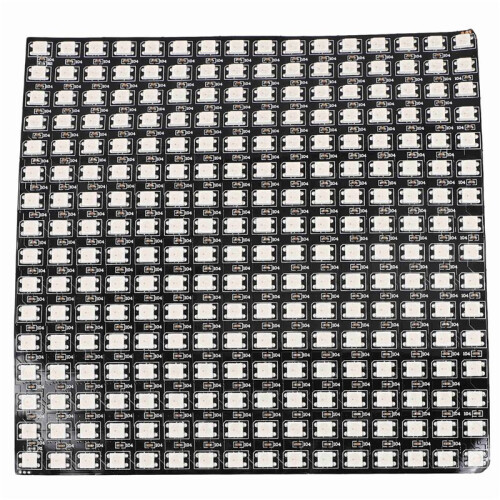 WS2812 RGB LED Matrix Panel Individually Addressable Flexible for Video Display, DC5V (16x16)