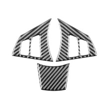 Voor 5 Serie E60 2004-2007 Koolstofvezel Auto Stuurwielhoes Trim Sticker Interieur Accessoires