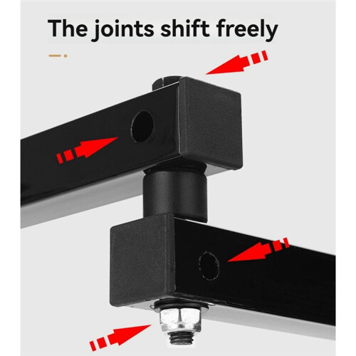 Folding Wall-Mounted Mobile Phone Tablet Holder Angle Adjustable Stretch Wall-Mounted Cantilever Tablet Holder 2