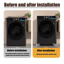 Washing Machine Feet Pads 4X Washing Machine Vibration Transfer Non Slip Shock and Noise Cancelling Mat ForWasher