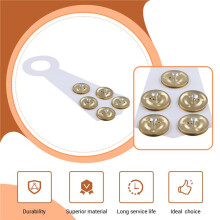 Drum Cymbal Bells Rings Cymbal Bells Accessories Drum Set Cymbal Bells for Drum Cymbal Percussion Instrument C