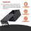 For Raspberry Pi 5 Industrial Grade Large Space Metal Case for Active Cooler PCle/PoE HAT 4