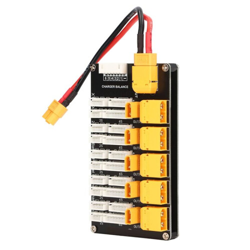 Lipo Battery Charging Board Parallel XT30 XT60 Plug 2‑6S Lithium Batteries for IMAX B6 Charger Electronic Components 1