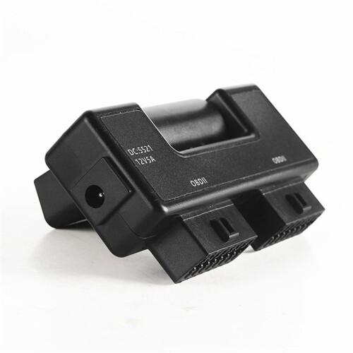 OBD2 One Divided Into Two Adaptor Wire 16 Pin 16 Core OBD Expansion Cable Connector Adapter Cable Universal Dc5521 2