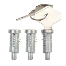 3 Schließzylinder mit 2 Schlüsseln Frontzylinder & Kofferraumschloss für  R4 (4L), R6, R12, R15 und R17 7700547887 7700553344