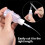 300Pcs Glue Tips Compatible for CA, Plastic Precision Extender Applicator Dispensing Adhesive Micro-Tips for Bottle Glue 3