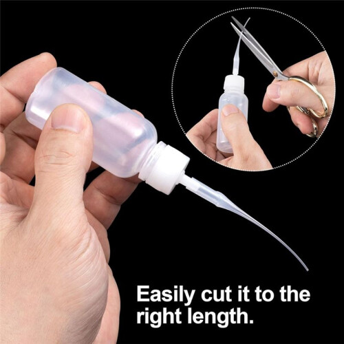 300Pcs Glue Tips Compatible for CA, Plastic Precision Extender Applicator Dispensing Adhesive Micro-Tips for Bottle Glue 2