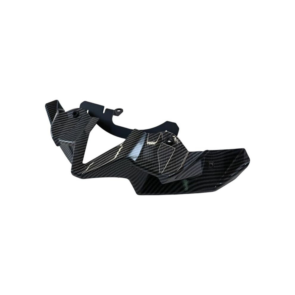 For Z900 2021-2024 Motorcycle Front Spoiler Winglet Aerodynamic Wing Kit Spoiler Deflector Carbon Fiber Pattern 4712667193464