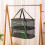 Fish Drying Net, Hangable Drying Net, Drying Rack Net Dryer,Fish Mesh Dry Net for Drying Fish Vegetable Fruit B 2