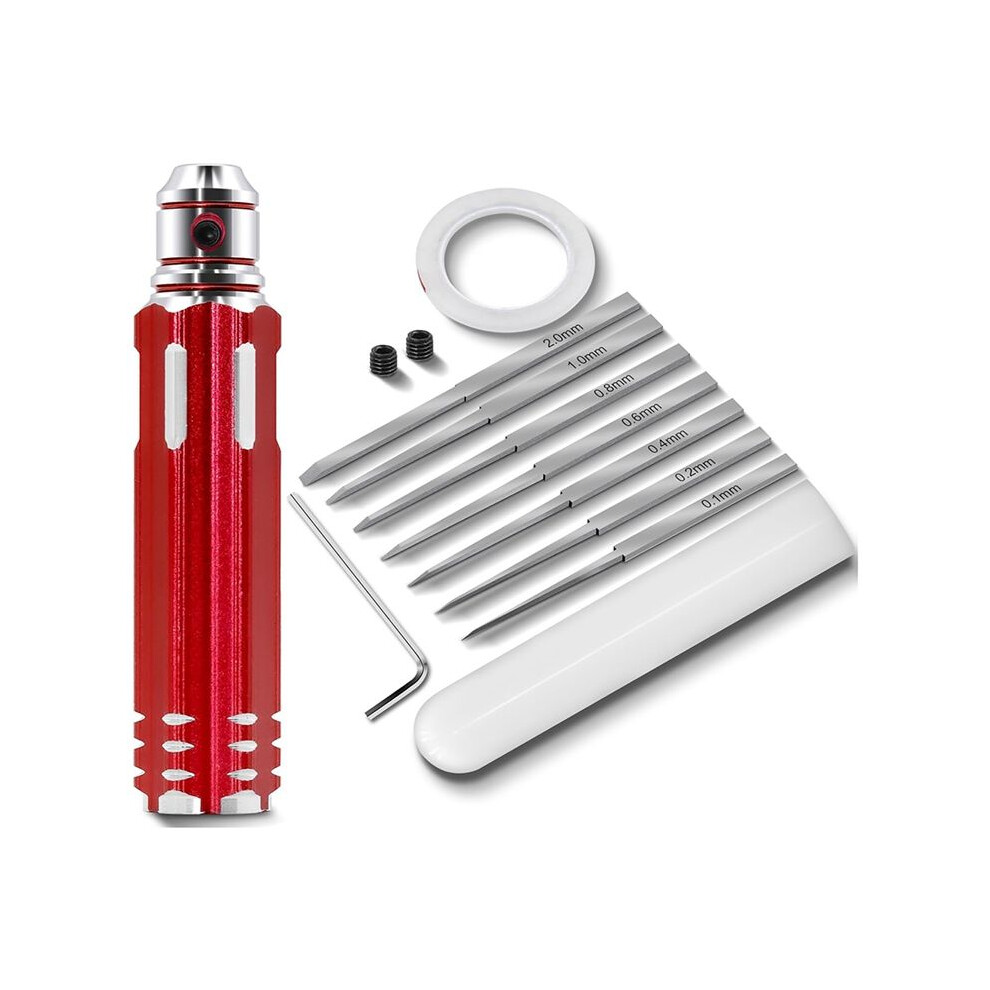 Prime Model Scriber Gundam Resin Carved Scribe Hobby Cutting Tool Chisel,Hobby Cutting Tool Red 6033965432443