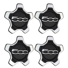4Pcs Car Wheel Center Cap Cover 6AN69LXHAA 735626312 for  500X 2016-2022 Dust Cover Car Accessories