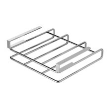 Under Cabinet Cutting Board Holder Stainless Steel Polished Cutting Board Rack Punch-Free Cutting Board Hanger A