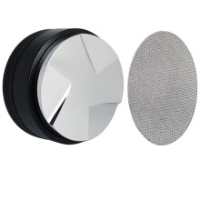 51mm Adjustable Depth-3 Angled Espresso Tamper Fits 51mm Portafilter, 51mm Coffee Distributor Tool with 51mm Puck Screen