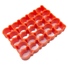 Gyllene Fish Cracker Cookie Cutter, 25st Fish Biscuit Cutter, Gyllene Fish Cutter för Kex, Plast Små Godsaker B