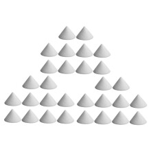 30 Pezzi Strumenti per Caminetti Unghie In Ceramica Coni Forno In Ceramica Supporti per Cono per Forno Costruito In Dio Strumenti per Ceramica