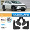 4 Pezzi Parafango Auto Paraspruzzi Paraspruzzi Parafango Parafango per  BZ4X 2022 2023 Accessori Auto 3
