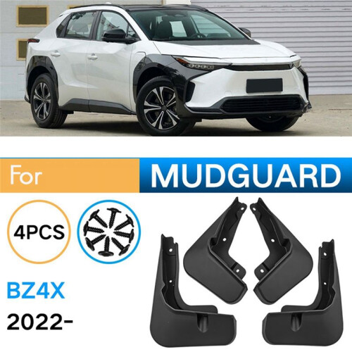 4 Pezzi Parafango Auto Paraspruzzi Paraspruzzi Parafango Parafango per  BZ4X 2022 2023 Accessori Auto 2