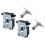 4 PCS Lower & Upper Left & Right Catch  Hood Lock for  E46 E39 E52 E53 51238229807 51238203859 4