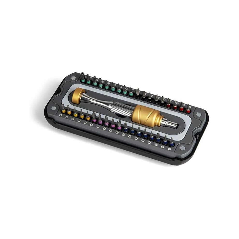 37 In 1 Screwdriver Set Precision Magnetic Screw Driver Bits Tool Case Dismountable For Home Pc Phone Repair 4711379886831