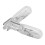 100Pcs T5 Halogen Bulb Car Instrument Panel Lamp Auto Wedge Dashboard Lamp 1.2W 12V Light Source Warm White 5