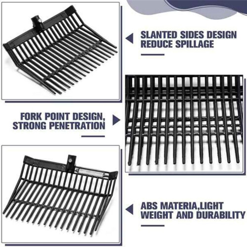 Manure Fork Replacement , Pitchfork , Horse Manure Rake, for Picking  Manure, Plastic Fork Replacement ,B 1