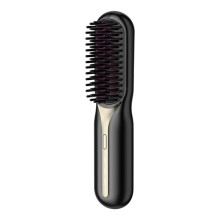 Cordless Hair Straightener Hot Heating Comb Professional Electric Brush for Hair Smoothing Iron Negative Ion Hair Care A