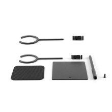 Verstellbarer Doppelfilter-Becherhalter für Übergieß-Kaffeemaschine, Tropfständer Aus Aluminiumlegierung, Kaffeetropf-Brühergestell