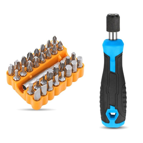 1/4Inch Screwdriver Bit Handle Multi-Function Screwdriver Set Screwdriver Drill Wrench Tool ()